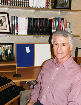 Mike Farris splits his time between writing at home and practicing law in downtown Dallas.