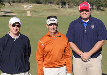 Winners: Austin Industries' Steve Doyle, Charles Hardy, Justin Holt and Steve Henry (Not Pictured) posted a 59