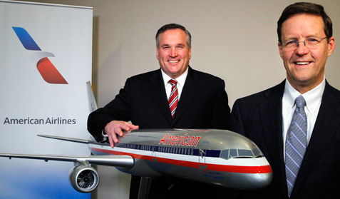 American Airlines General Counsel Gary Kennedy and AA Associate GC Bruce Wark. 