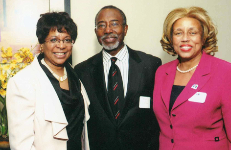 Terri Quinton (CEO Alliance of  Diversity Printers LLC), H. Ron White & Margo Posey (President,  DFWMSDC)