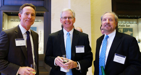 Dallas partner John Eichman, Texas Office Managing Partner Pat Mitchell and Washington, D.C. partner Bill Brownell