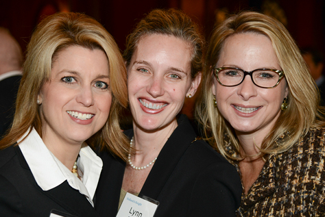 From left to right: Karen Walker (Tallahassee), Lynn Calkins (Washington, D.C.) and Michelle Suarez (Dallas) of Holland & Knight