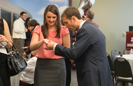 Christian Holden examines Whitley Zachary’s Aggie Ring