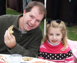 Texas Supreme Court Justice Don Willett and his daughter