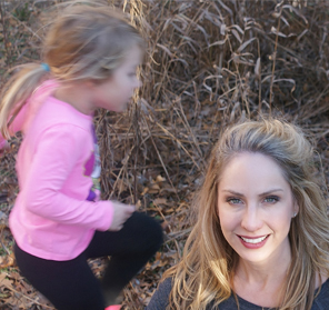 Zimbra GC Amy Howell romps off-hours with daughter, Micah.