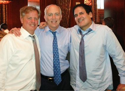 Robert Hart, Tom Melsheimer and Mark Cuban celebrating Cuban’s win over the SEC on insider trading charges.